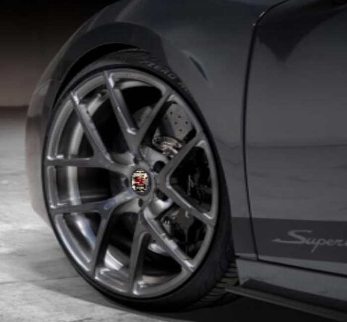 Forged aluminum hub